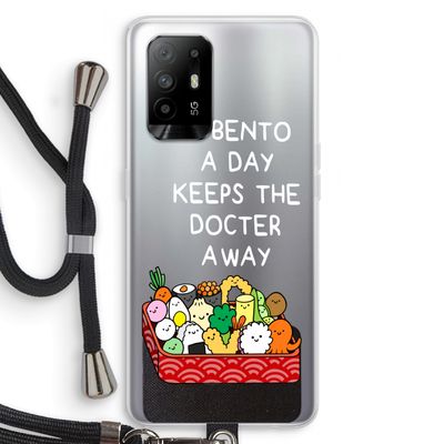 Bento a day: Oppo A95 5G Transparant Hoesje met koord