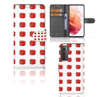 Samsung Galaxy S21 | Book Cover | Paprika Red