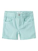 Name it zomer short meisjes - turquoise - NkfRose - mom fit
