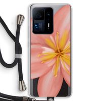 Pink Ellila Flower: Xiaomi Mi Mix 4 Transparant Hoesje met koord