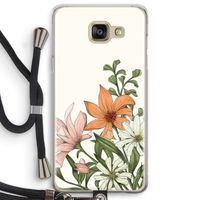 Floral bouquet: Samsung Galaxy A5 (2016) Transparant Hoesje met koord