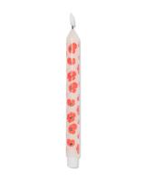 HEMA Led-dinerkaars ⌀2.3x29cm was glad bloem (oranje)