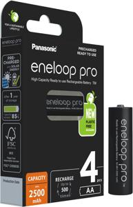 Panasonic Eneloop Pro AA batterijen (4)