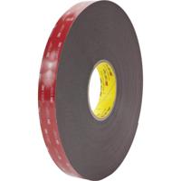 3M 5962F/1233 Dubbelzijdige tape Zwart (l x b) 33 m x 12 mm 1 stuk(s) - thumbnail