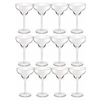 Cocktailglazen - 16x - transparant - 300 ml - Margarita - glas- glazen