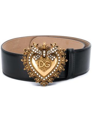 Dolce & Gabbana ceinture Devotion - Noir