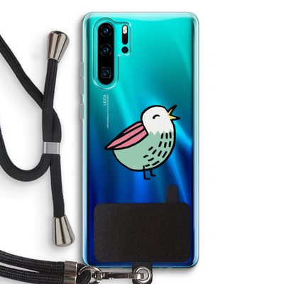 Birdy: Huawei P30 Pro Transparant Hoesje met koord