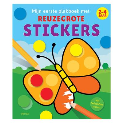 Deltas Mijn eerste plakboek met reuzegrote stickers