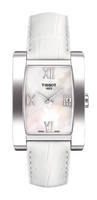 Horlogeband Tissot T0073091611300 / T610027415 Leder Wit 15mm - thumbnail