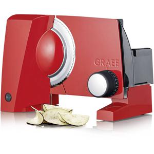 Graef S 10003 snijmachine Electrisch 170 W Rood Aluminium