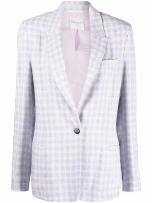 Forte Forte blazer à carreaux - Violet