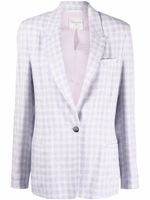 Forte Forte blazer à carreaux - Violet