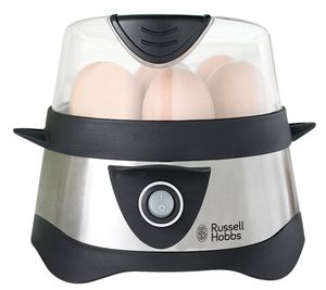 Russell Hobbs Stylo eierkoker 7 eieren 365 W Zwart, Roestvrijstaal