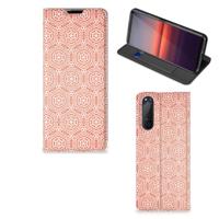 Sony Xperia 5 II | Hoesje met Magneet | Pattern Orange