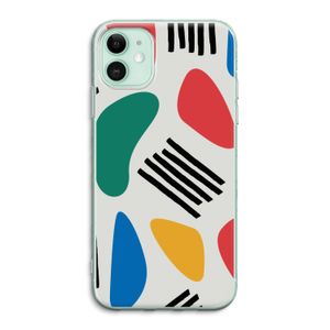 Illustratieve pop 1: iPhone 11 Transparant Hoesje