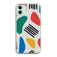 Illustratieve pop 1: iPhone 11 Transparant Hoesje