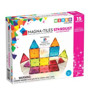 Magna-Tiles - Mixed Colors - Stardust 15-delig