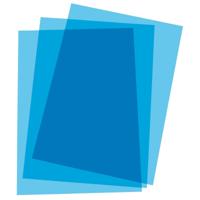 Bindkaften Displast Blauw A4 Polypropyleen 100 Onderdelen