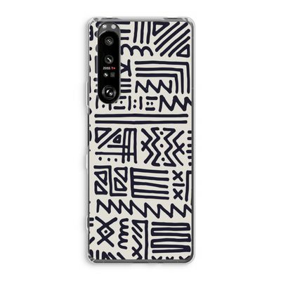 Marrakech print: Sony Xperia 1 III Transparant Hoesje