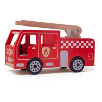 Bigjigs houten brandweerwagen