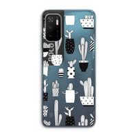 Cactusmotief: Xiaomi Poco M3 Pro 5G Transparant Hoesje
