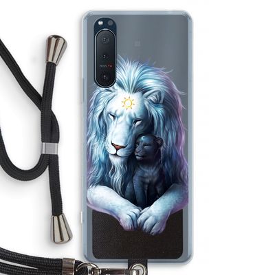 Child Of Light: Sony Xperia 5 II Transparant Hoesje met koord