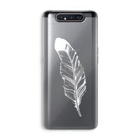 Pluim: Samsung Galaxy A80 Transparant Hoesje