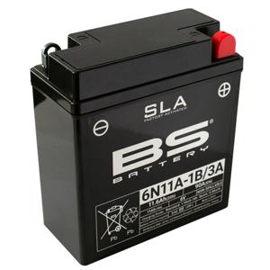 BS BATTERY Batterij gesloten onderhoudsvrij, Batterijen voor motor & scooter, 6N11A-1B/3A SLA 6V