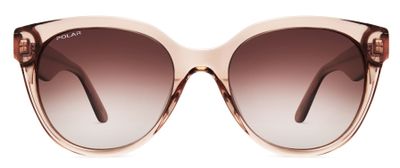 Polar zonnebril Juliet dames cat. 4 rond/ovaal roze/transparant Polar zonnebril Juliet dames cat. 4 rond/ovaal roze/transparant
