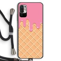 Ice cream: Xiaomi Redmi Note 10 5G Transparant Hoesje met koord
