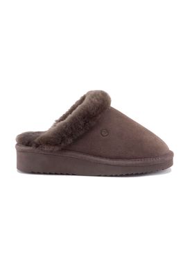 Warmbat Pantoffels Alice ALC381088 Pebble Bruin maat