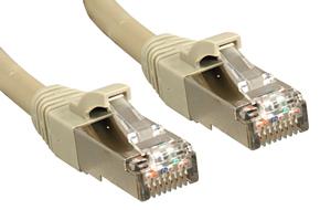 LINDY 45593 RJ45 Netwerkkabel, patchkabel CAT 6 S/FTP 60.00 m Grijs Snagless 1 stuk(s)