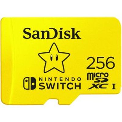 SanDisk Nintendo Switch 256GB MicroSDXC Geheugenkaart