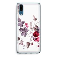 Mooie bloemen: Huawei P20 Transparant Hoesje