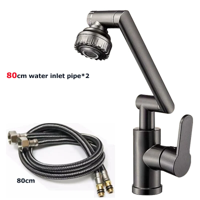 AquaFlex 360° Universele Wastafelkraan