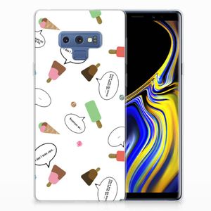 Samsung Galaxy Note 9 Siliconen Case IJsjes