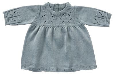byAstrup poppenjurkje gebreid 50 cm blauw