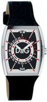Horlogeband Dolce & Gabbana 3719240323 Leder Zwart 24mm