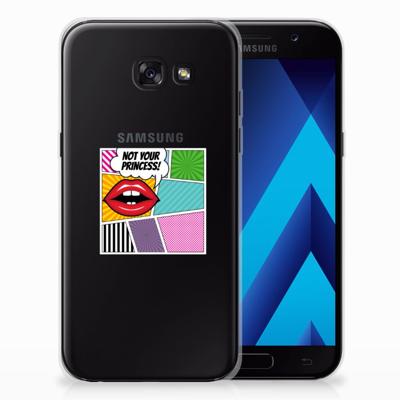 Samsung Galaxy A5 2017 | Sillicone Back Cover | Popart Princess Samsung Galaxy A5 2017 | Sillicone Back Cover | Popart Princess
