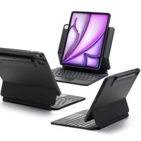 iPad Air 13” (2024) Rebound Magnetic Keyboard Case 360 - UK Layout-Black iPad Air 13” (2024) Rebound Magnetic Keyboard Case 360 - UK Layout-Black