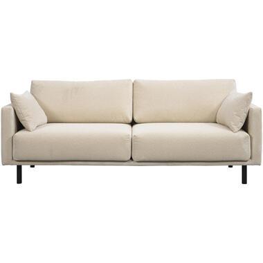 Bank Siem 3-zits - stof Egon - beige - Leen Bakker