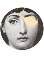 Fornasetti assiette imprimée "Tema e variazioni" - Noir - thumbnail