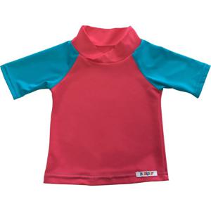 Bummis UV Shirt Pink/Aqua Sleeves - Maat XL (13-16 kilo)