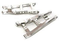 Billet Machined Lower Suspension Arms, Silver - Traxxas Rustler 4X4