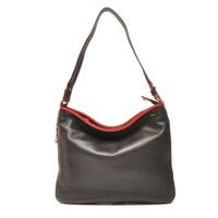 Berba shoulder bag Soft 005-840-black-red