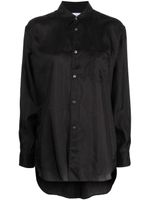 Comme Des Garçons Shirt chemise en coton à manches longues - Noir