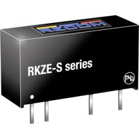 RECOM RKZE-0505S/P DC/DC-converter, print 400 mA 2 W Aantal uitgangen: 1 x Inhoud 1 stuk(s) - thumbnail