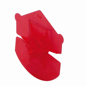 GB universeel clip rood 3.2-4.5mm | 250 stuks - GB3413000250