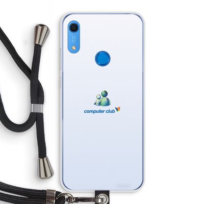 MSN: Huawei Y6s Transparant Hoesje met koord