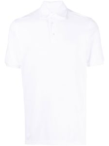 Fedeli polo en coton texturé - Blanc